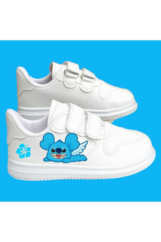leylo oloha arkadaşları baskılı kız çocuk spor ayakkabı sneaker