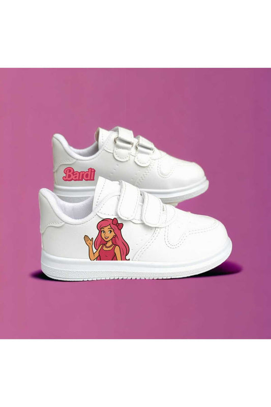 Bardi Prenses baskılı kız çocuk spor ayakkabı sneaker