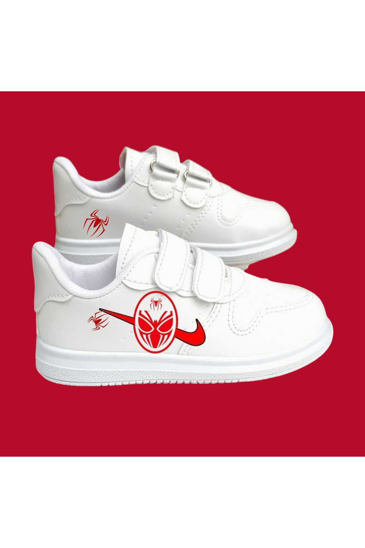 red boy baskılı erkek çocuk spor ayakkabı sneaker