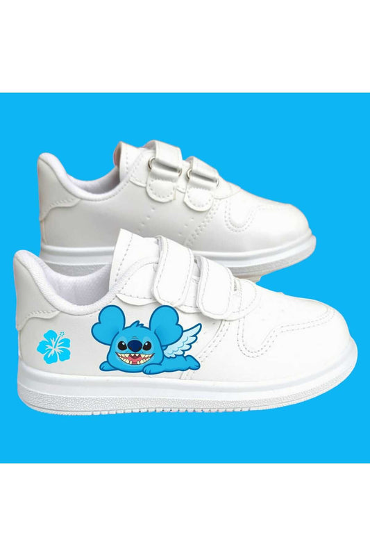leylo oloha arkadaşları baskılı kız çocuk spor ayakkabı sneaker