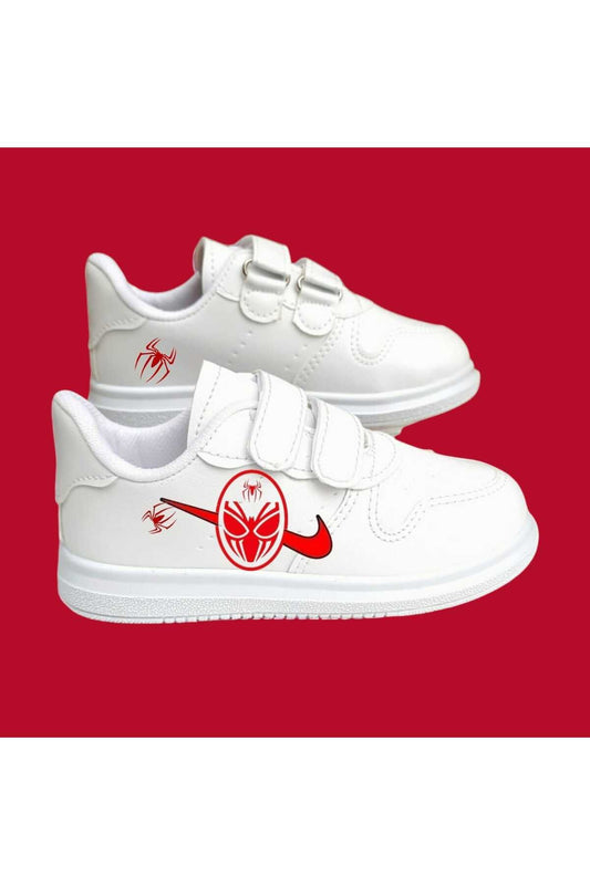 red boy baskılı erkek çocuk spor ayakkabı sneaker