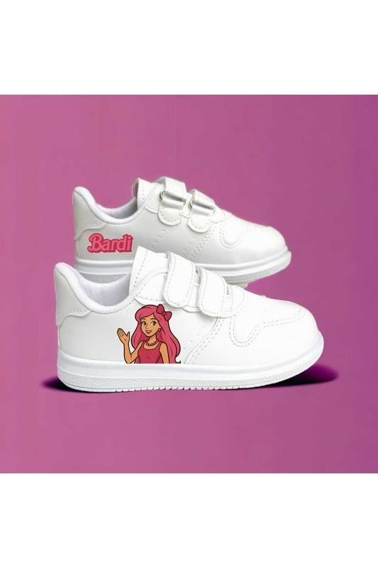 Bardi Prenses baskılı kız çocuk spor ayakkabı sneaker