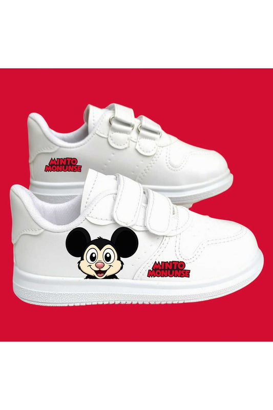 Mintis monunses arkadaşları baskılı erkek çocuk spor ayakkabı sneaker
