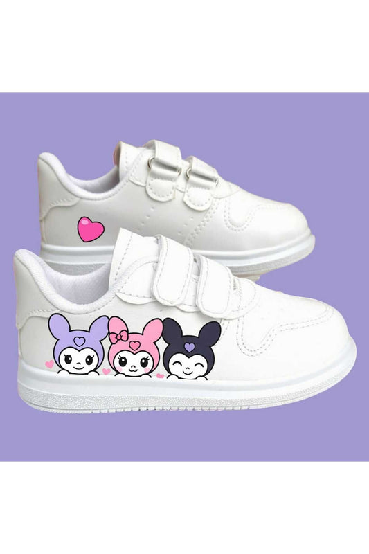 Crolmis sweety baskılı kız çocuk spor ayakkabı sneaker