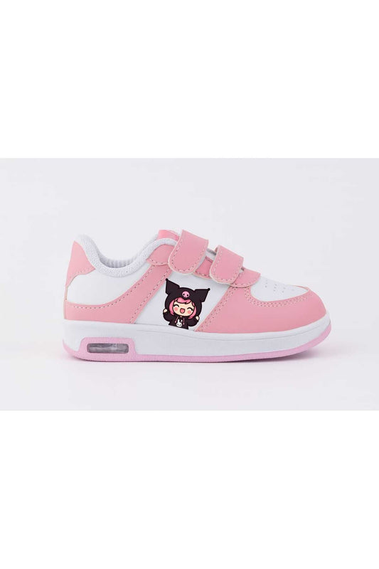 Cutie sweet cromis basıkılı ışıklı kız Çocuk spor ayakkabı