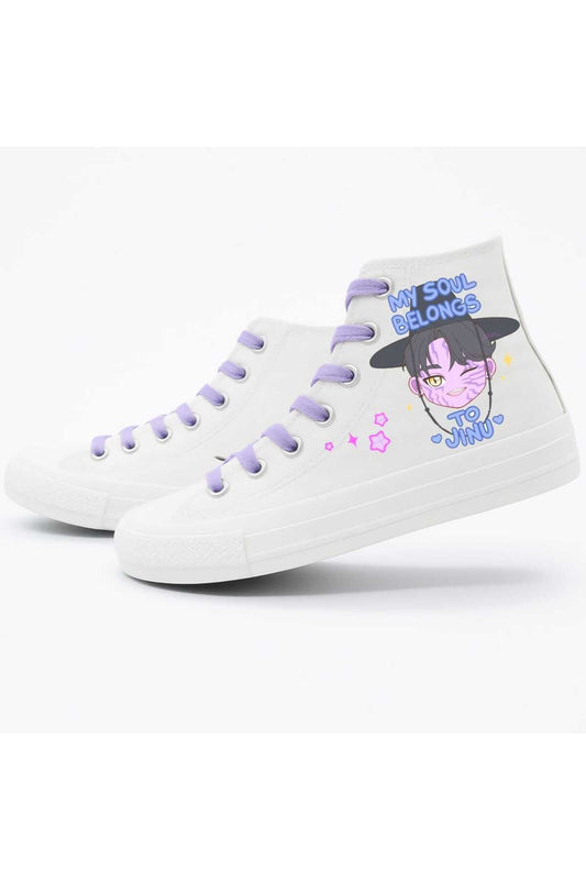 iblis avcıları my seul belongs baskılı Kız Çocuk spor ayakkabı sneaker