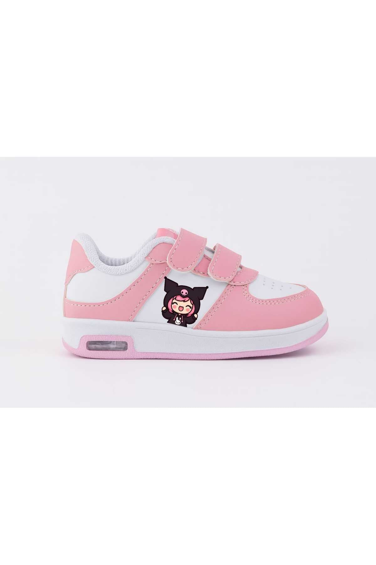 Cutie sweet cromis basıkılı ışıklı kız Çocuk spor ayakkabı