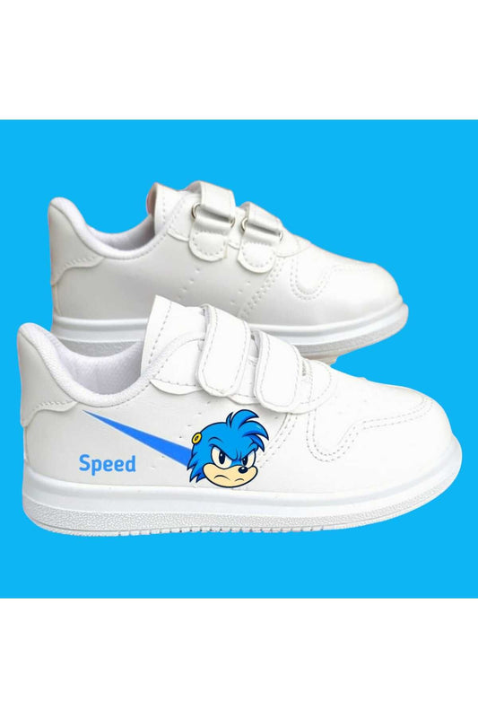 speed boys baskılı erkek çocuk spor ayakkabı sneaker